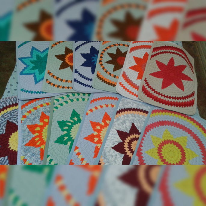 Imagem 2 - Tapete De Patchwork Retangular