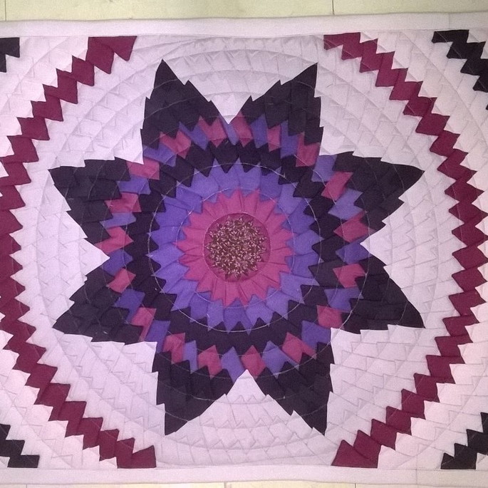 Imagem 3 - Tapete De Patchwork Retangular