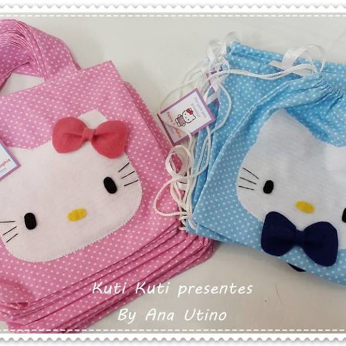 Imagem 1 - Sacolinha Hello Kitty