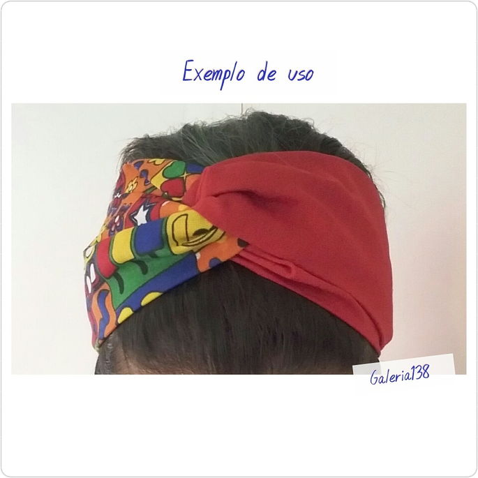 Imagem 1 - Turbante com elástico