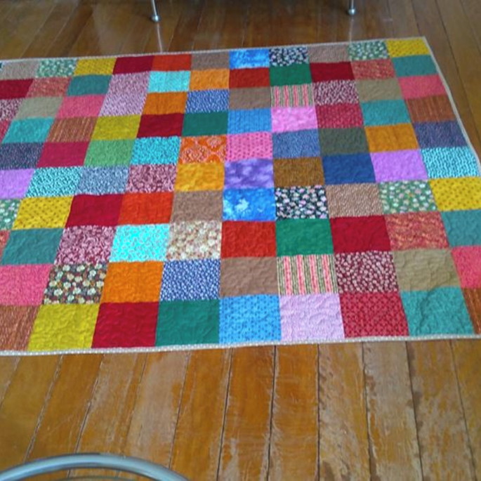 Imagem 3 - Manta/Tapete Patchwork Sofá