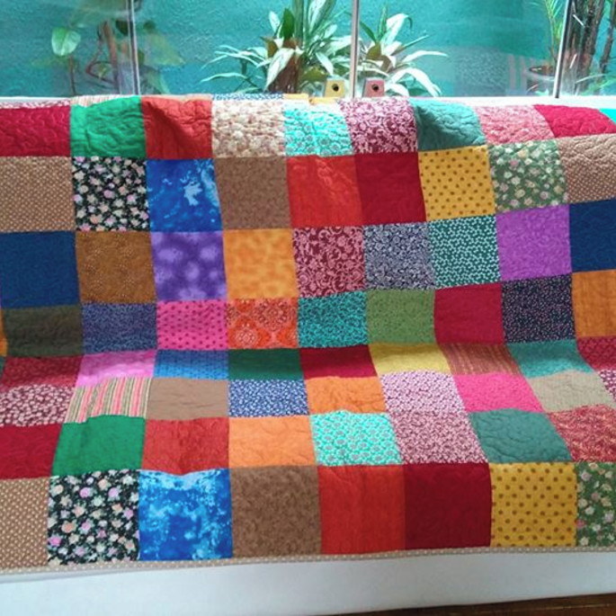 Imagem 3 - Manta Patchwork Sofá