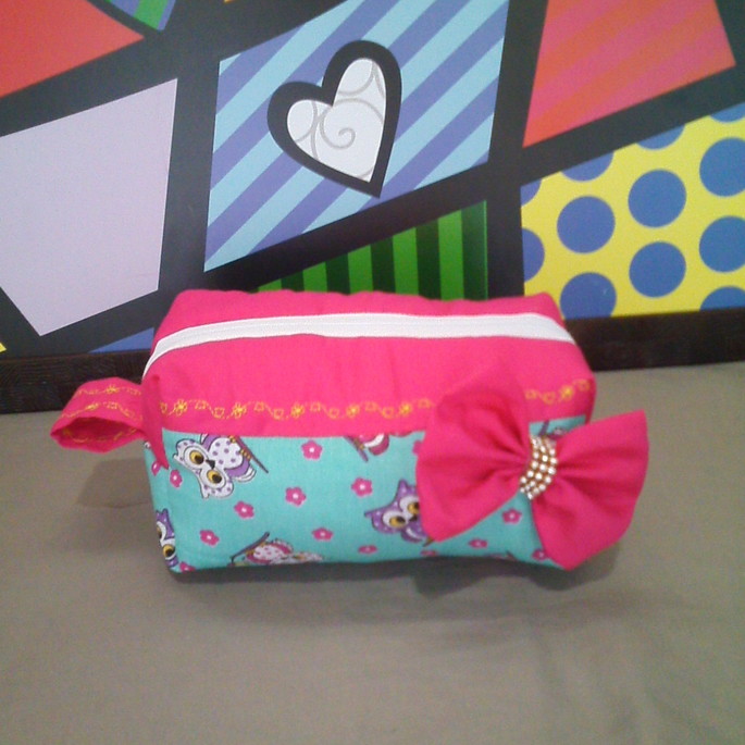 Imagem 1 - Estojo escolar patchwork