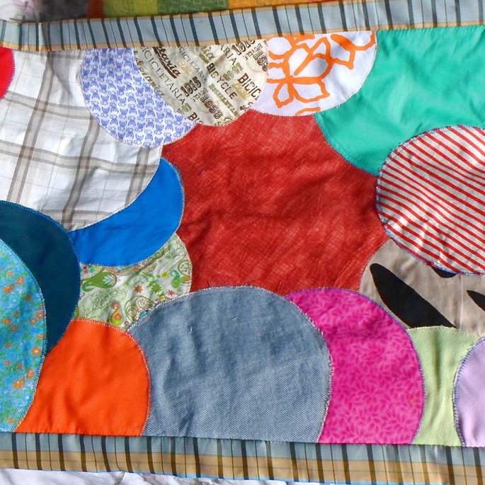 Imagem 2 - Tapete Patchwork Colorido-ENCOMENDE