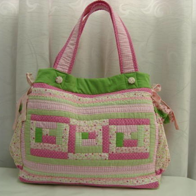 Imagem 1 - BOLSA MATERNIDADE DE PATCHWORK