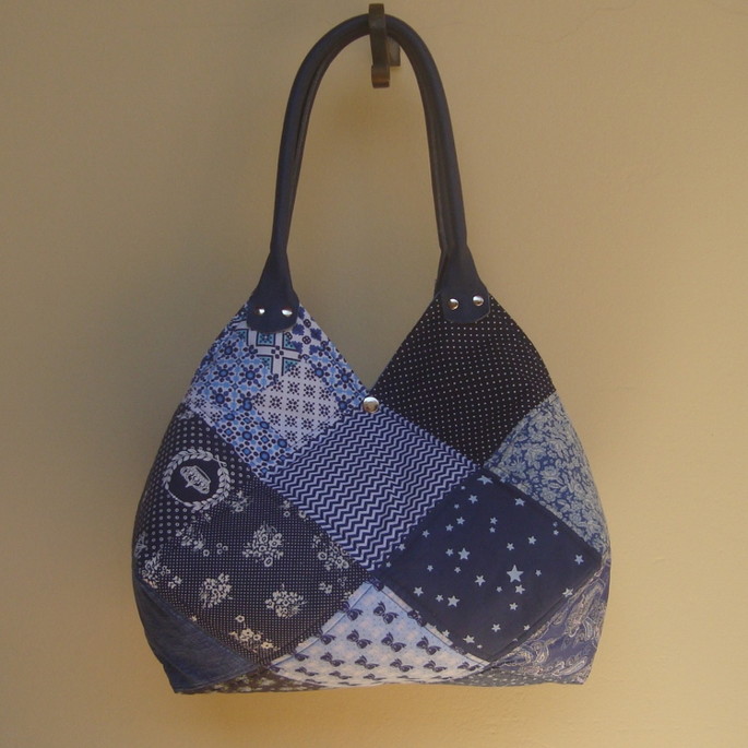 Imagem 1 - Bolsa em patchwork