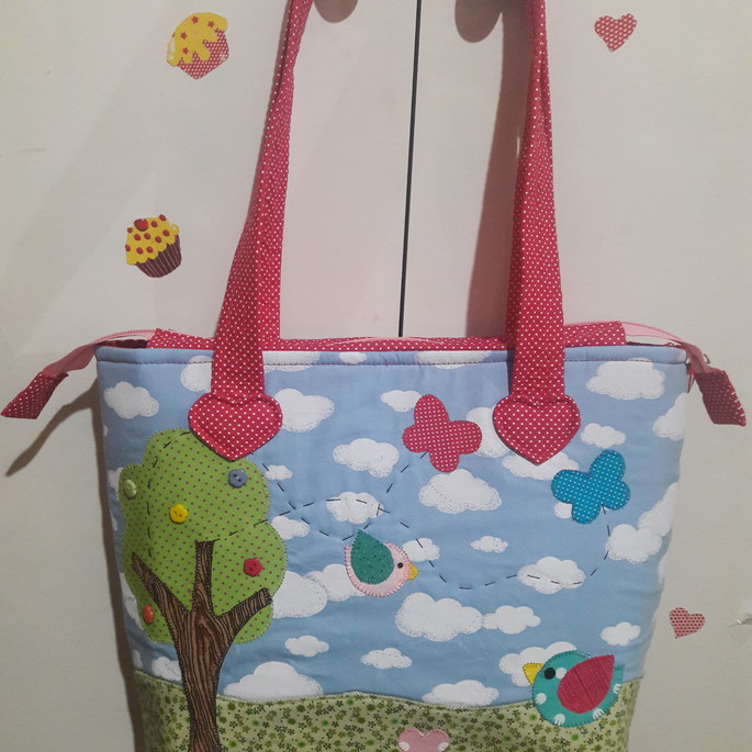 Imagem 3 - bolsa em patchwork