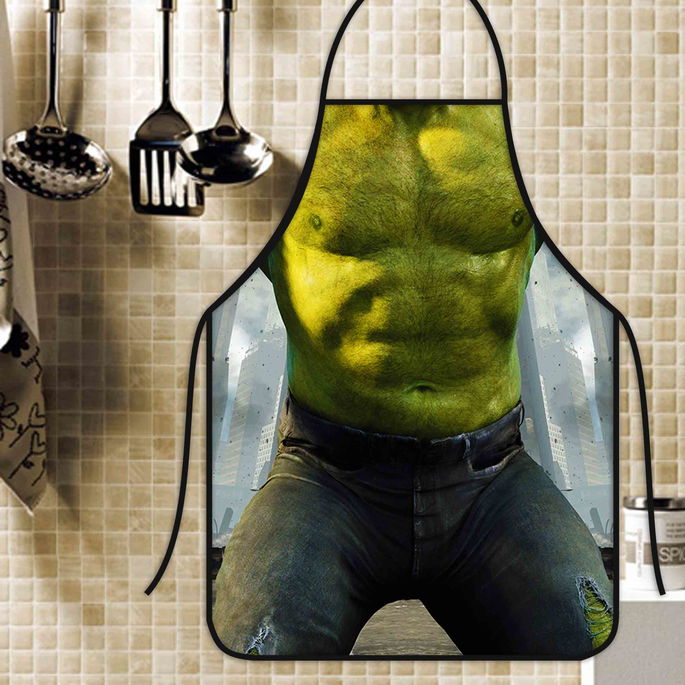 Imagem 1 - Avental Personalizado: Hulk