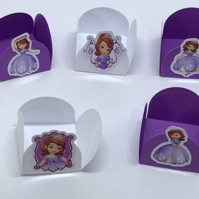 Imagem 1 - Forminhas Princesa Sofia