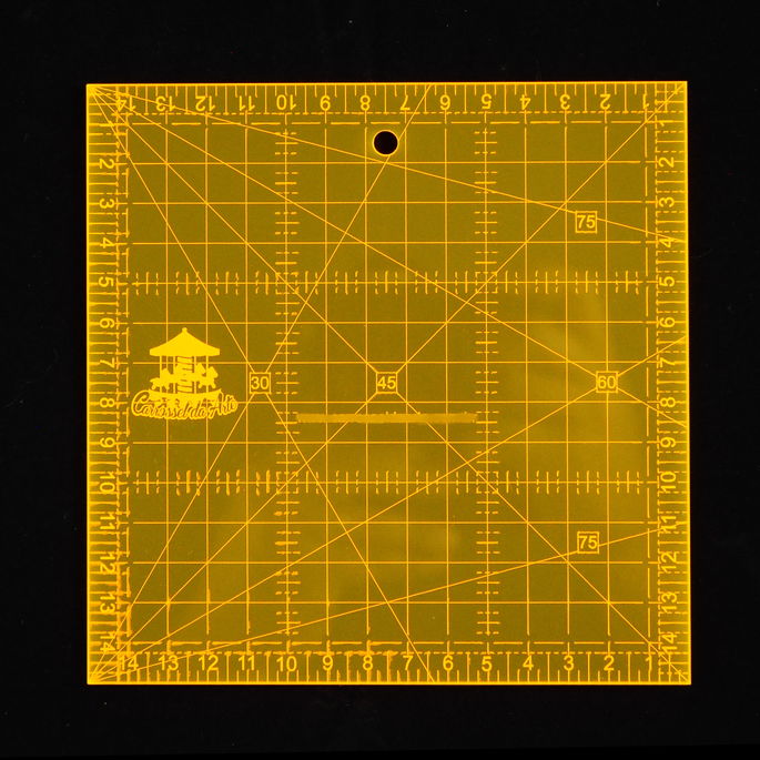 Imagem 1 - Régua Patchwork 15x15cm