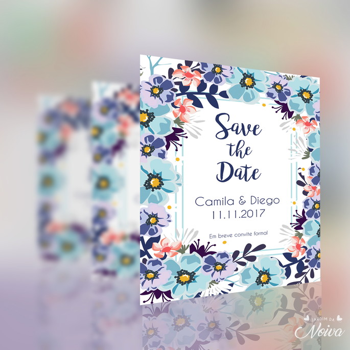 Imagem 1 - Save the Date - 10 x 15 cm