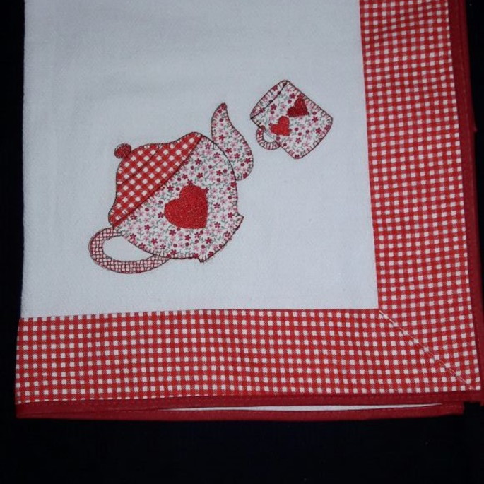 Imagem 1 - Toalha de Chá Patchwork