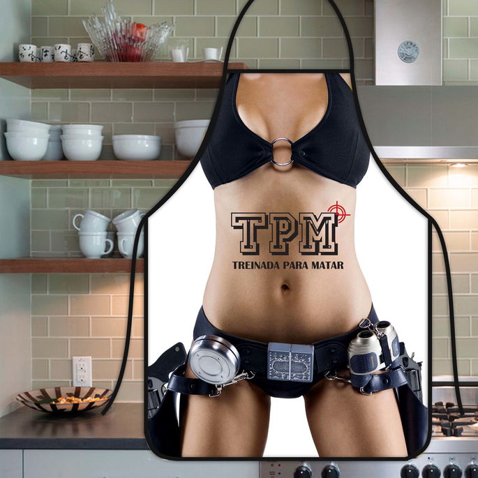 Imagem 1 - Avental Divertido Feminino: Tpm