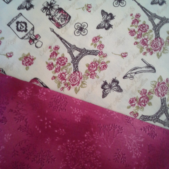 Imagem 2 - kit de tecidos para patchwork- Paris6