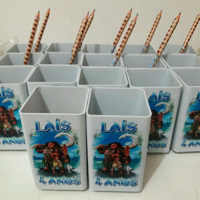 Imagem 1 - porta lápis com lapis_moana