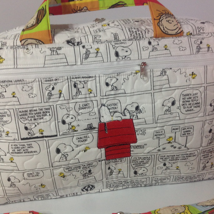 Imagem 4 - Jogo 2 Bolsas Maternidade G e M Snoopy