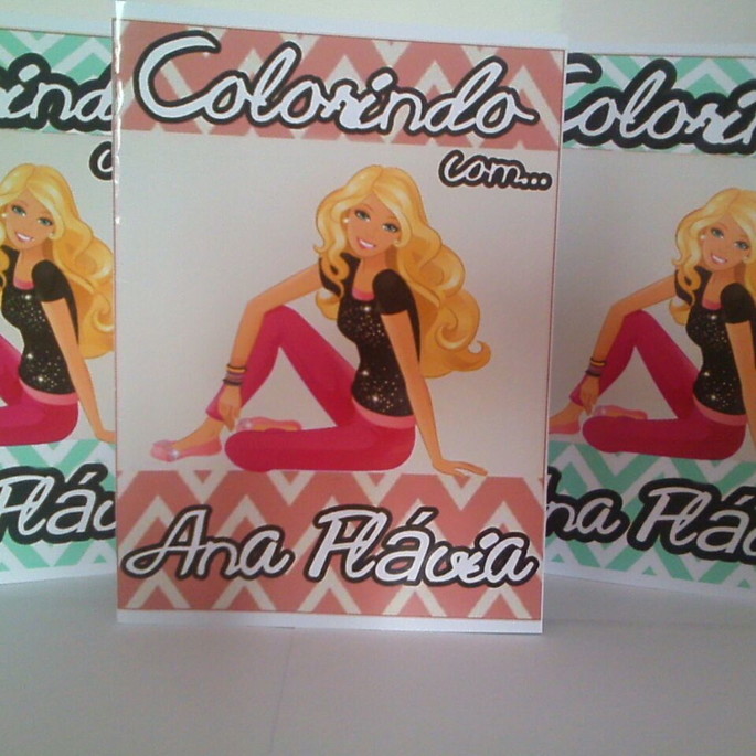 Imagem 1 - Kit com 15 unidades Livro de Colorir com Giz