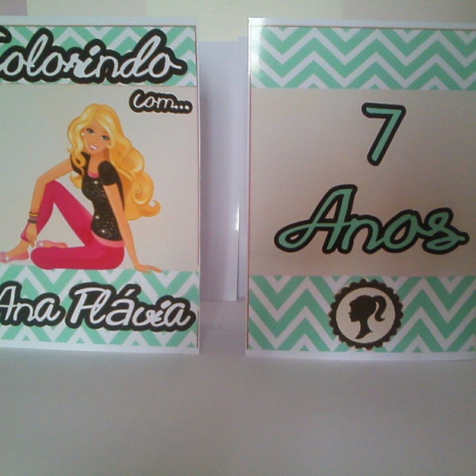 Imagem 4 - Kit com 15 unidades Livro de Colorir com Giz