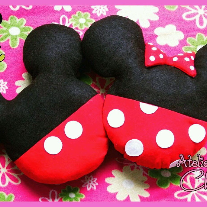 Imagem 1 - Kit Almofadas Mickey e Minnie