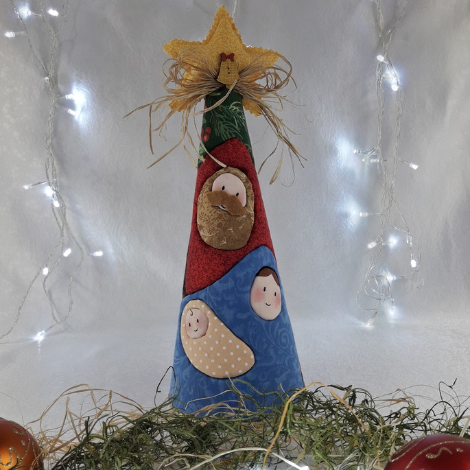 Imagem 4 - Árvore de Natal Patchwork