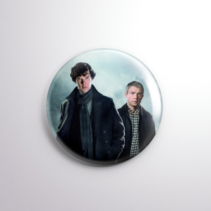 Imagem 1 - Bottons Sherlock - Button Boton