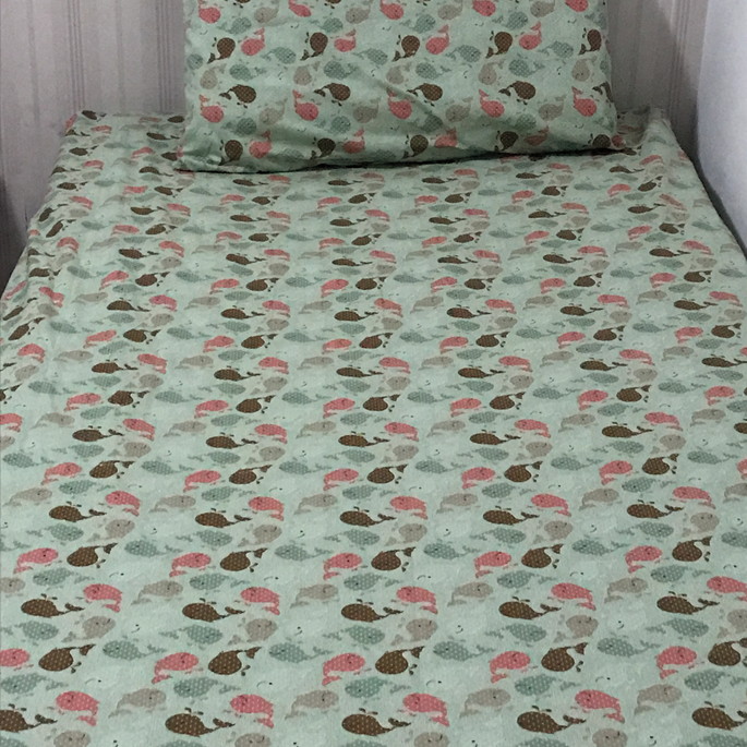 Imagem 1 - lençol elástico com fronha-cama solteiro