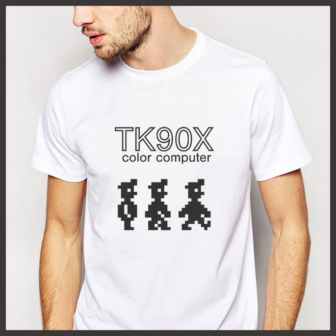 Imagem 2 - Camiseta Camisa Geek Computador TK90X Color Computer