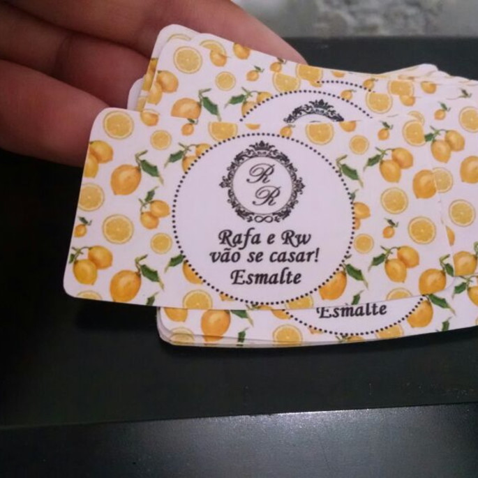 Imagem 1 - Rótulo para esmalte - Risque