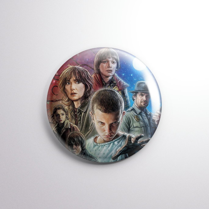 Imagem 1 - Bottons Stranger Things- Button Boton