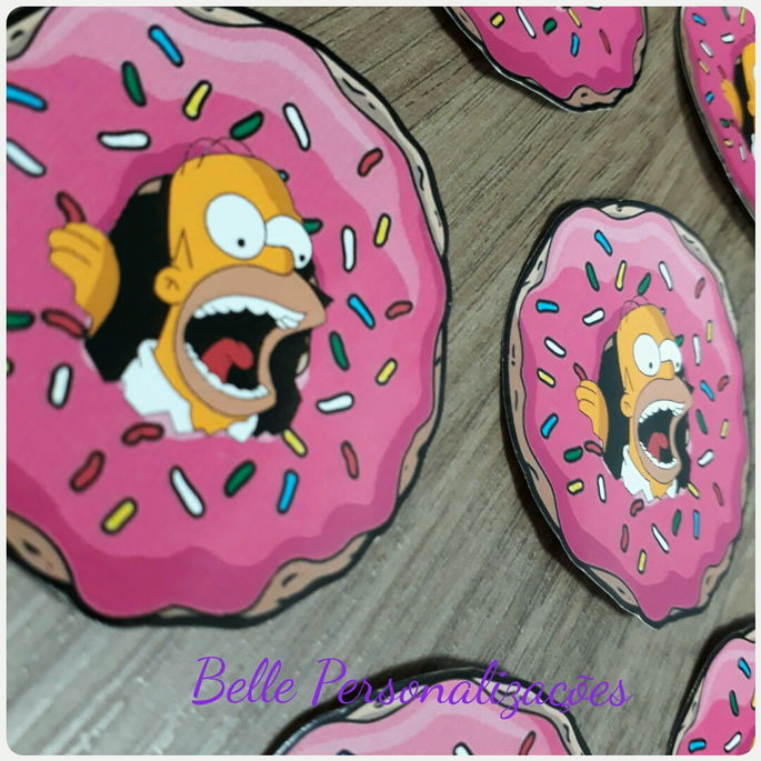 Imagem 1 - Latinha Com Rótulo Simpsons