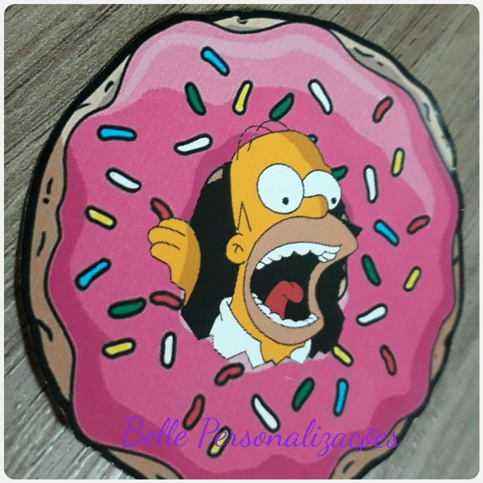 Imagem 2 - Latinha Com Rótulo Simpsons