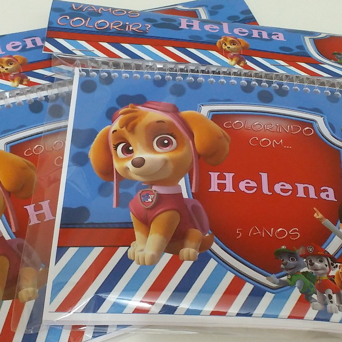 Imagem 5 - Kit de Colorir Patrulha Canina