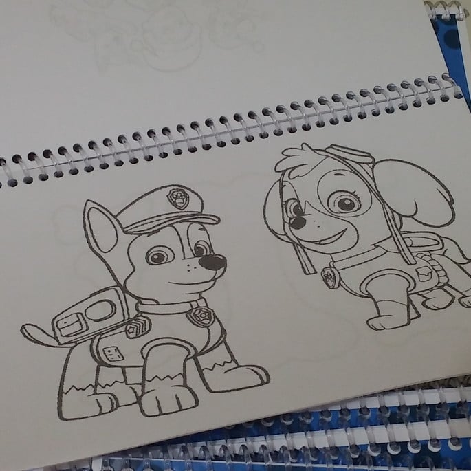 Imagem 1 - Kit de Colorir Patrulha Canina