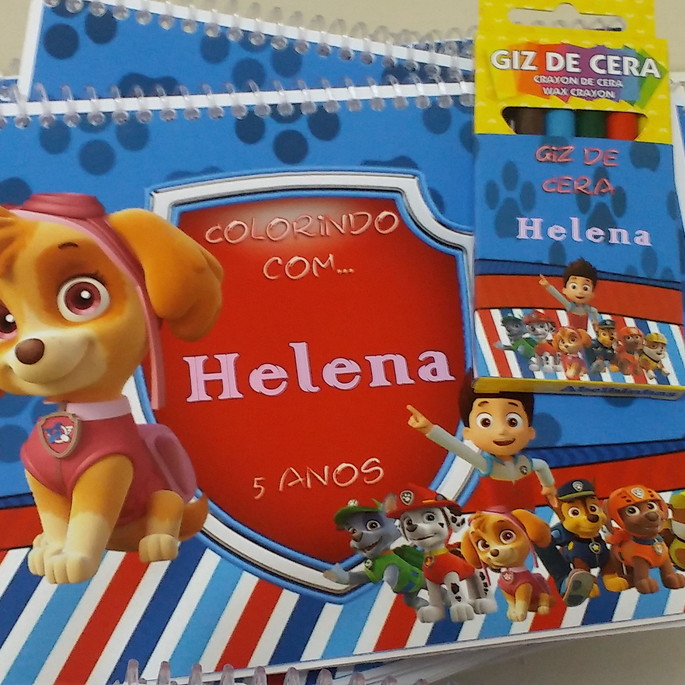 Imagem 2 - Kit de Colorir Patrulha Canina