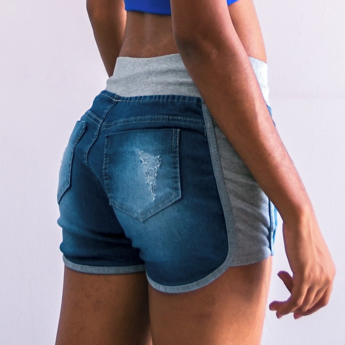 Imagem 1 - Short Jeans com moletom (Fusion) Promoção!!!