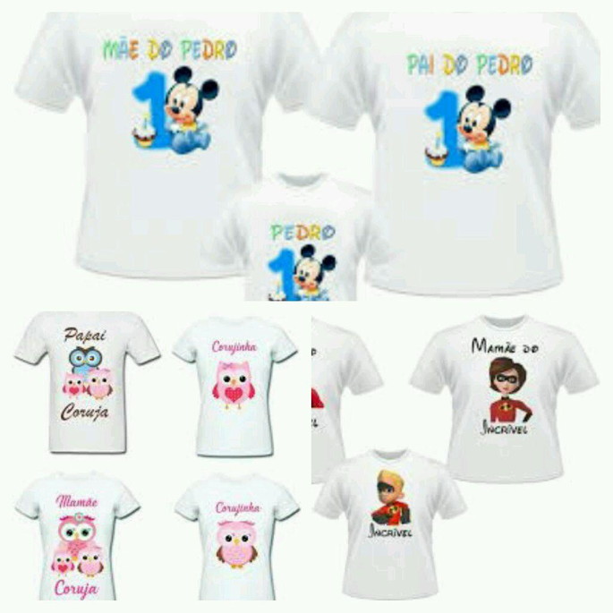 Imagem 3 - Blusas Personalizadas Kit com 4