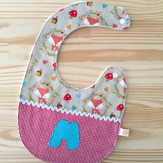 Imagem 5 - Babador em Patchwork