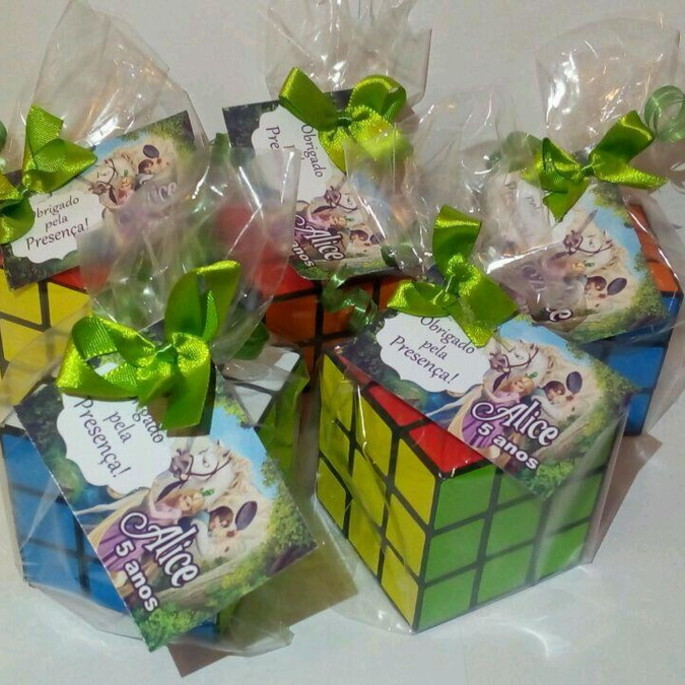 Imagem 1 - 70 Cubo Magico jA Embalado com Tag e Fita