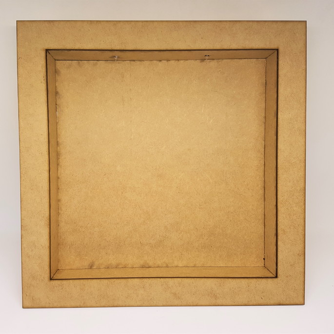 Imagem 3 - Quadro cenário em mdf cru com led 30x30cm