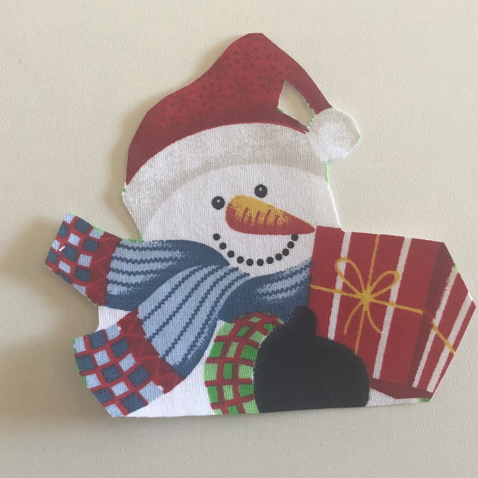 Imagem 1 - Patch Aplique Termocolante Boneco de Neve #3 ( 2 Unidades )