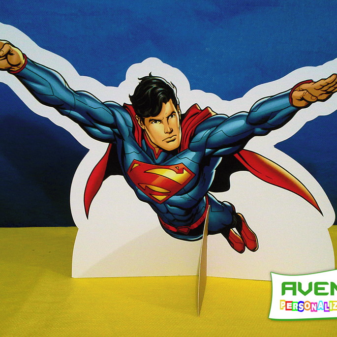 Imagem 2 - Display de Mesa Super Homem Superman (kit com 06 Display)