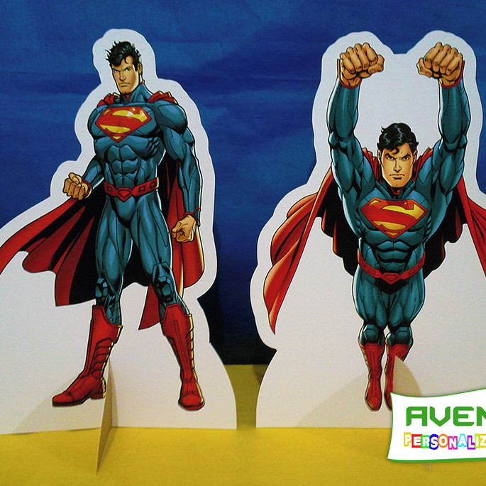 Imagem 3 - Display de Mesa Super Homem Superman (kit com 06 Display)