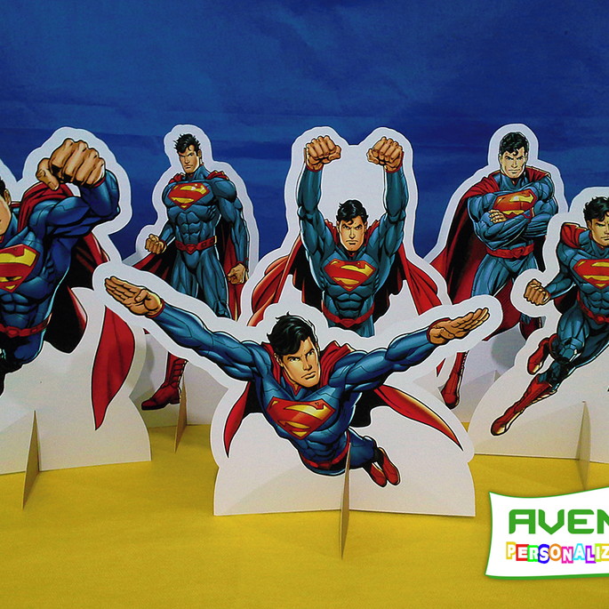 Imagem 4 - Display de Mesa Super Homem Superman (kit com 06 Display)