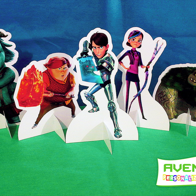 Imagem 1 - Display de Mesa Caçadores de Trolls (kit com 06 Display)