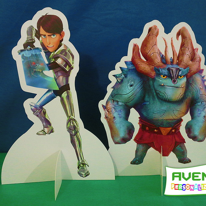 Imagem 2 - Display de Mesa Caçadores de Trolls (kit com 06 Display)