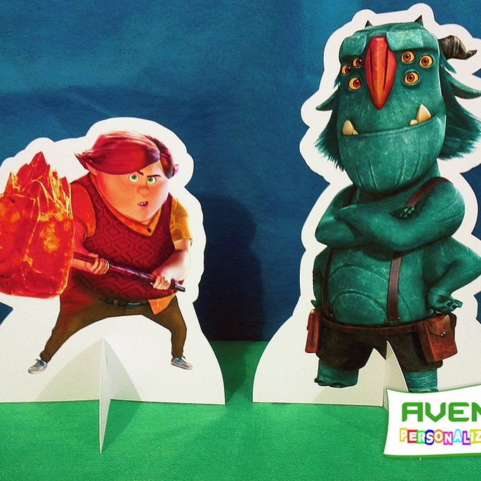 Imagem 4 - Display de Mesa Caçadores de Trolls (kit com 06 Display)