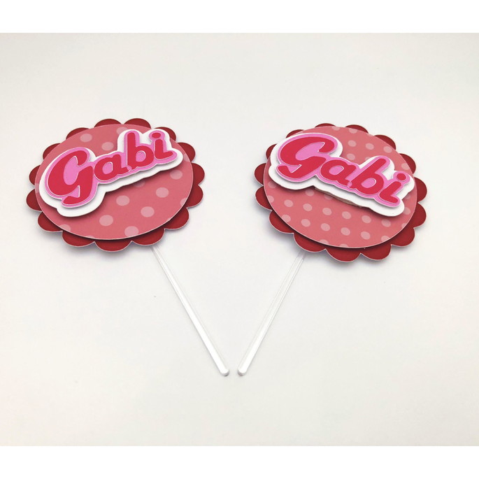 Imagem 1 - Topper 3d com Nome