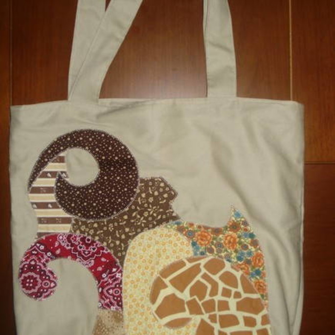 Imagem 1 - Bolsa de Patchwork