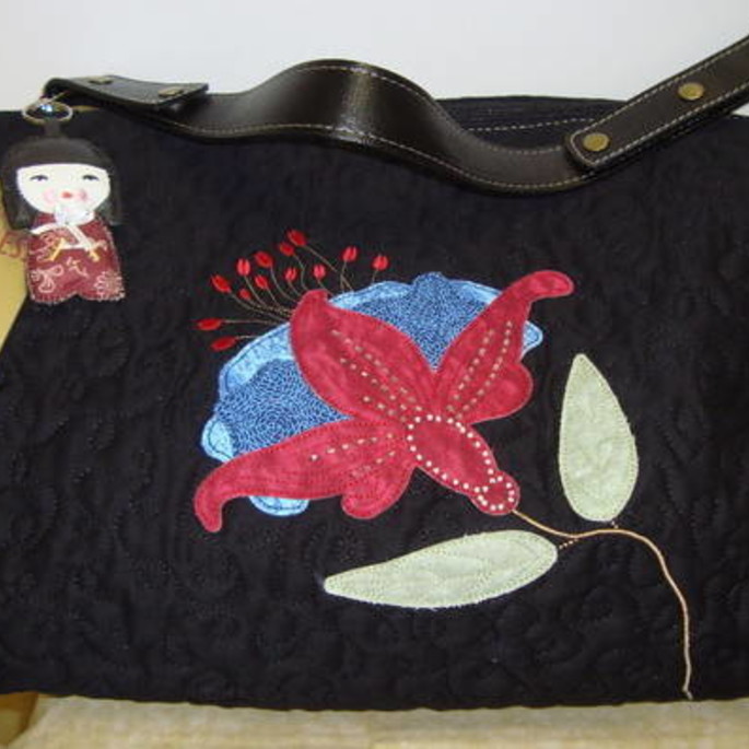 Imagem 1 - Bolsa em patchwork