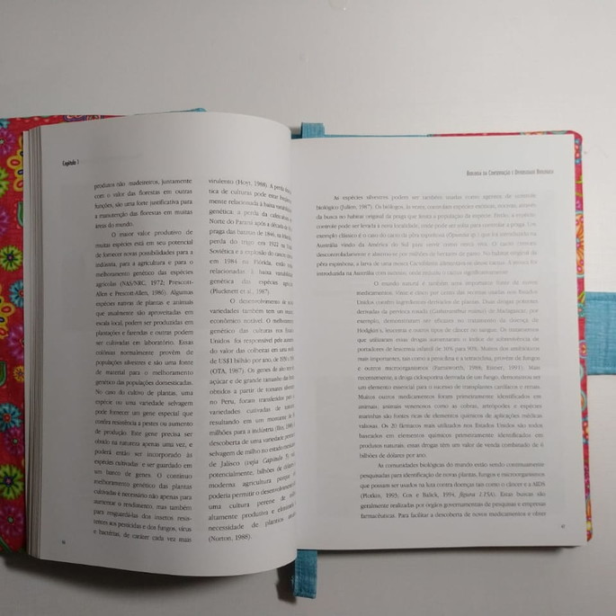 Imagem 4 - Capa pra livro em Patchwork